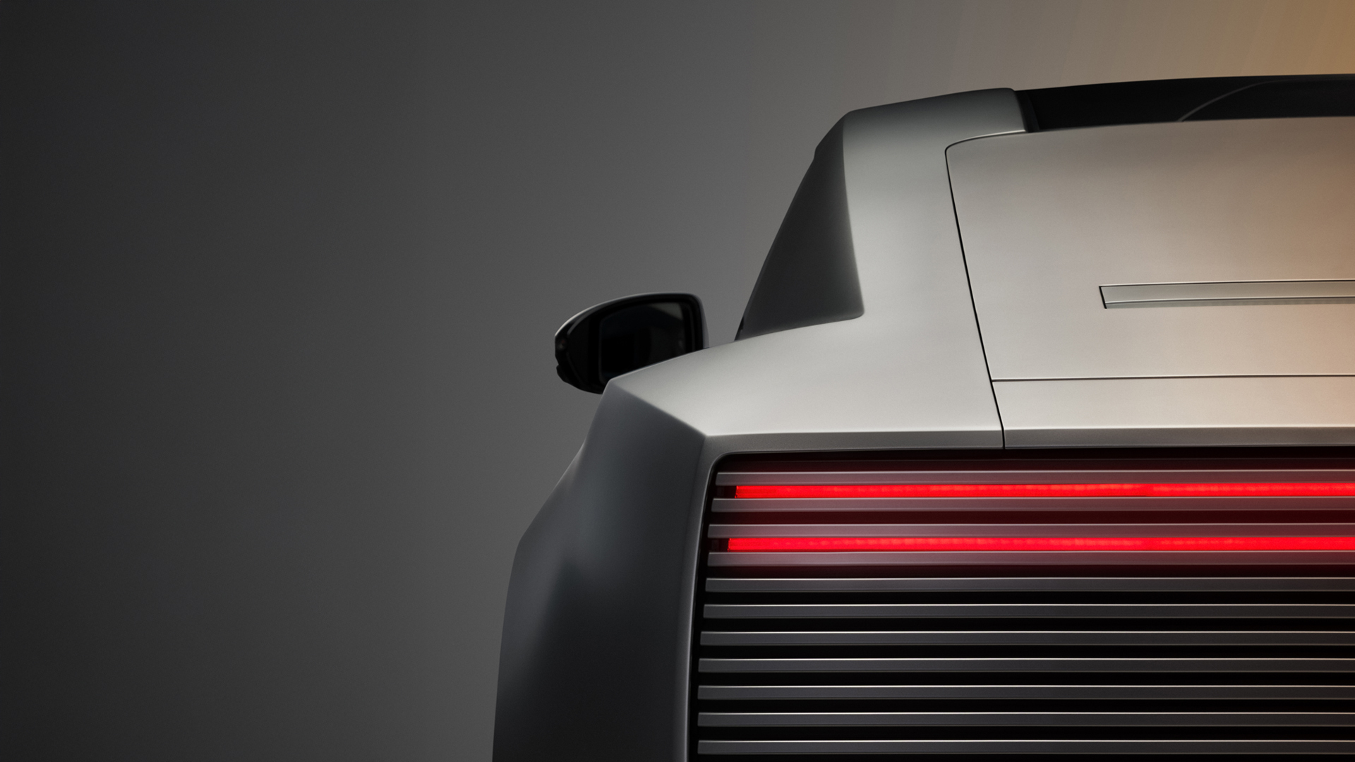 Jaguar Type 01 electric vehicle engineering and rear design detail